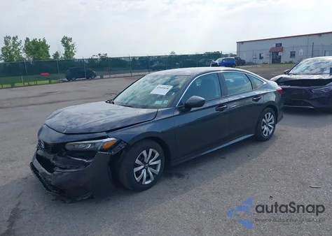 2025 Honda Civic Lx from USA, damaged, VIN 2HGFE2F21SH601191